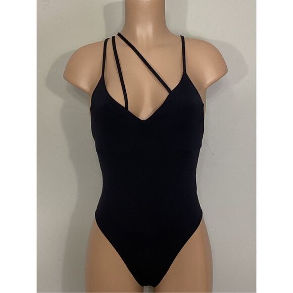 New. SEAFOLLY black one piece. Retails $197. Size 8 - Picture 7 of 11